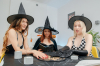  : Three girlfriends put on sexy witch's outfits : sex scene #4