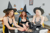  : Three girlfriends put on sexy witch's outfits : sex scene #7