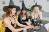  : Three girlfriends put on sexy witch's outfits : sex scene #8