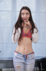  : Brunette takes off her bra : sex scene #10