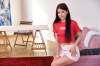  : Playful brunette seduces a landlord : sex scene #10