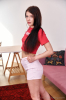  : Playful brunette seduces a landlord : sex scene #6