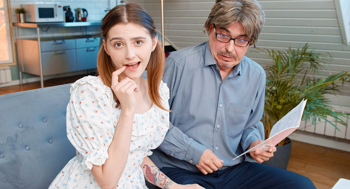 Petite Cutie Rides Teacher's Hard Dick